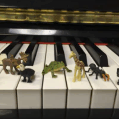 Set miniatuurdiertjes