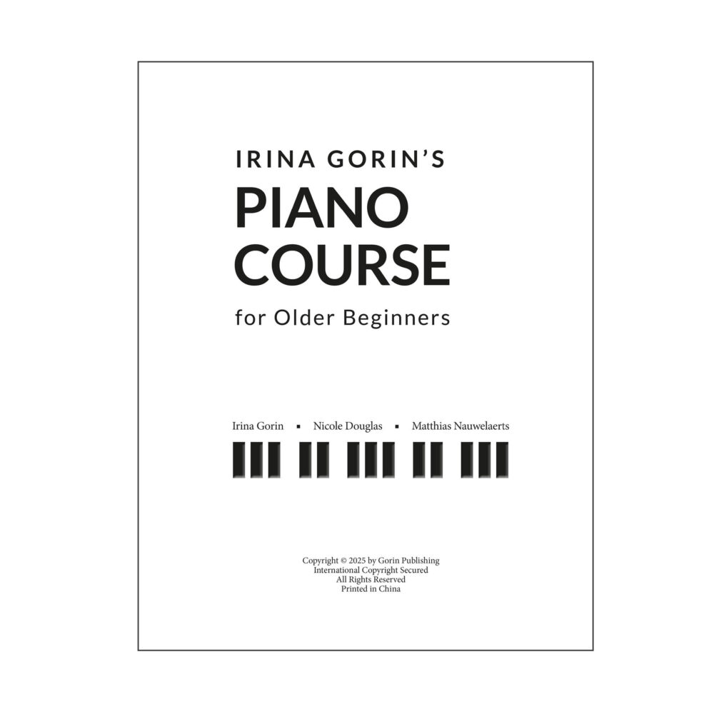 Piano Course for Older Beginners - Afbeelding 2
